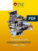 Parque Automotor 2013 bolivia tarija