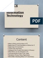 ethicsininformationtechnology-131113020039-phpapp01
