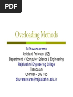 Java - Overloading Methods PDF