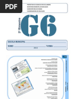 Caderno Pedagógico – Geografia 6º Ano 2.BIM 2012 – ALUNO