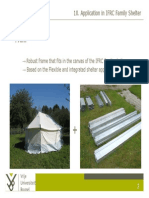 IFRC SRU SD VUB Frame For Family Tent Feasibility Study
