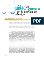 Equidad de Género en La Ciencia en México