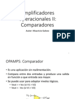 08 Amplificadores Operacionales II - Comparadores