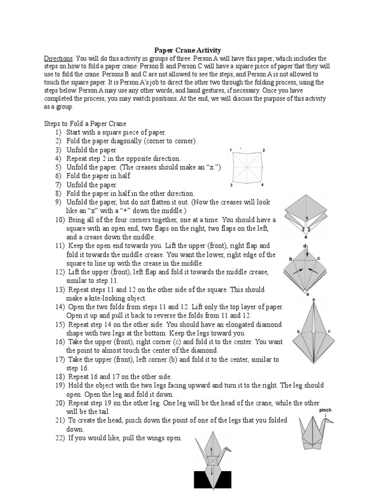 Paper Crane PDF