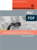 2009 - NIJ Electronic Crime Scene Investigation - OnScene Reference PDF