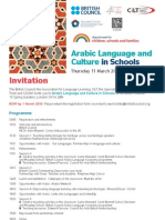 Arabic Language and Culture in Schools
