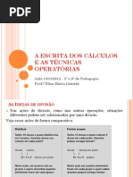 FMM Aula 13-11-2012 Técnicas Operatorias