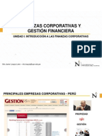 001_Introducción Finanzas Corporativas - Gestión Financiera