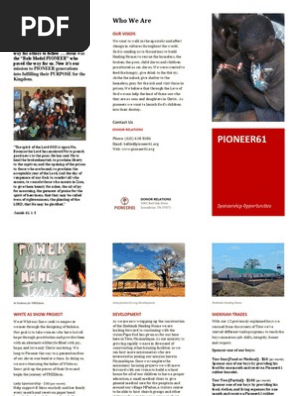 PIONEER61 Brochure