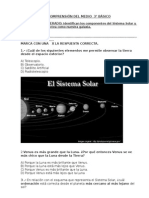 Prueba Sistema Solar