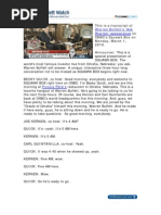 Download Ask Warren Buffett - Complete CNBC Squawk Box Transcript - March 1 2010 by CNBC SN27725494 doc pdf