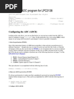 Download ADC Program for LPC2138 by hypernuclide SN27726011 doc pdf