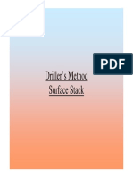 Driller's Method Surface