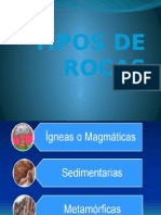 Tipos de Rocas