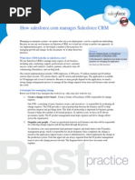 Download How salesforcecom manages Salesforce CRM by salesforcecom SN27727937 doc pdf