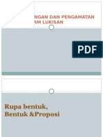 Pertimbangan Dan Pengamatan Asas Dalam Lukisan