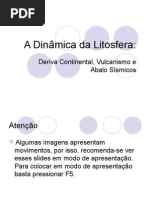 A Dinâmica Da Litosfera