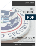 DHS Progress Report