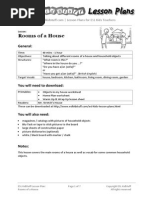 Download Rooms of a House Lesson Plan by TEACHERMANNY SN277303942 doc pdf