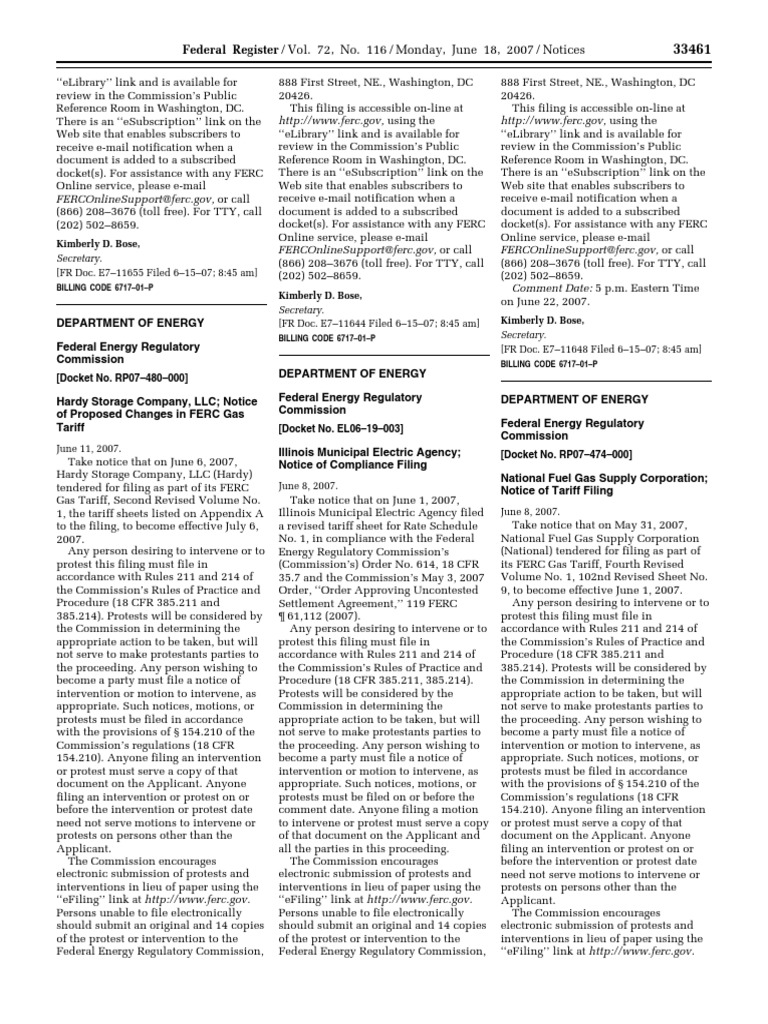 Notice: Environmental Statements Availability, Etc.: National Fuel Gas ...