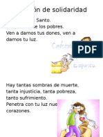 Oración Solidaridad