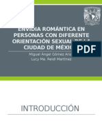 envidia romantica que experimenta una muestra de personas heterosexuales y no heterosexuales