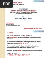 Download Overview on Earth Gravity Field Theory - Majid Kadir by Info Geomatik  SN277323632 doc pdf