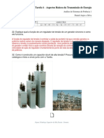 Exercicios Aspectos Básicos da Transmissão de Energia