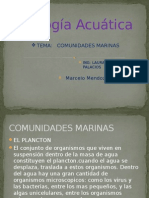 Comunidades Marinas Marcelo Mendoza i.a.s Ll Grupo f