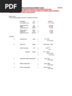 WTP Hydraulic Calculation | PDF | Hydrology | Continuum Mechanics