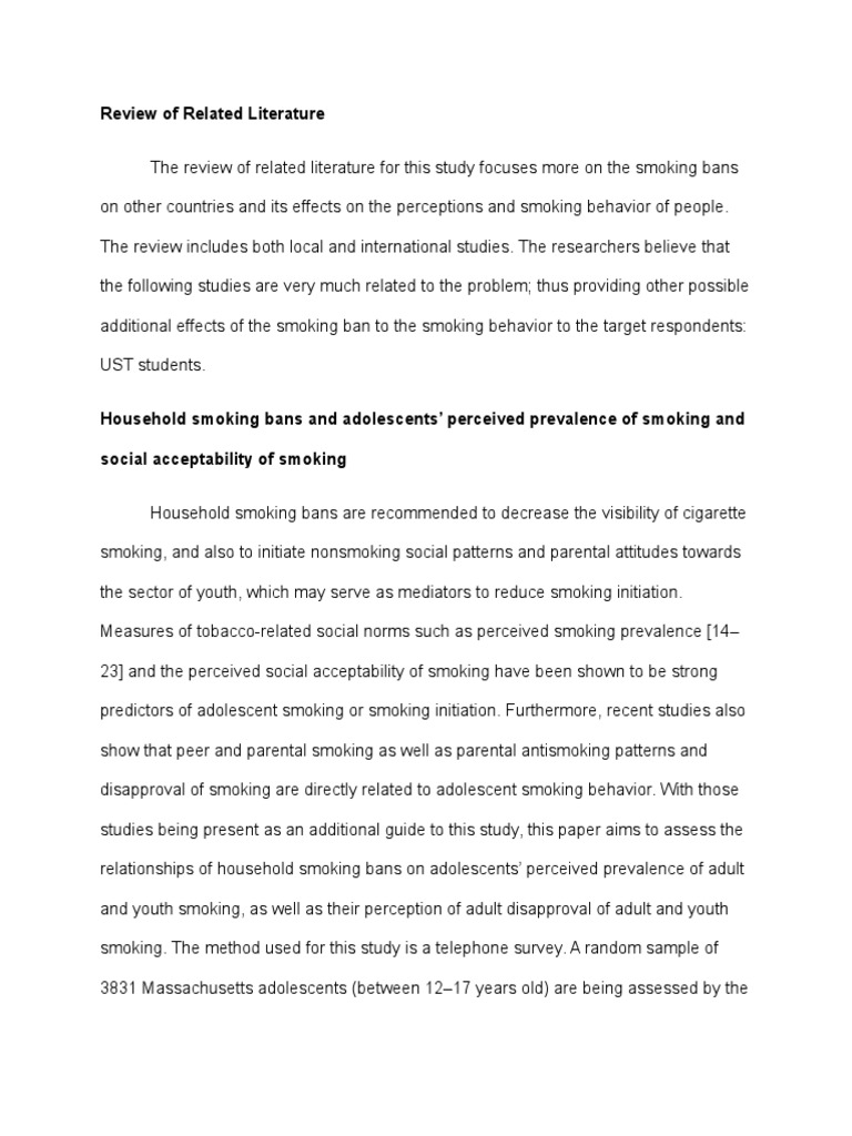 Related literature about teenage smoking in the philippines picture