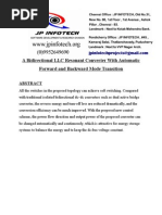 A Bidirectional LLC Resonant Converter With Automatic Forward and Backward Mode Transition