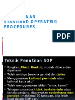 Standard Operating Procedures