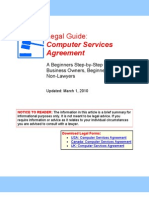 Computer Services Agreement - Legal Guide
