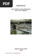 Download Proposal Bisnis Usaha Budidaya Ikan Nila Merah by Muhammad Zakir SN277378170 doc pdf