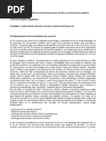 Trabajo Fundamentos Epistemológicos Psicología