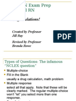 Test Taking and Basic Care & Comfort - Revised4