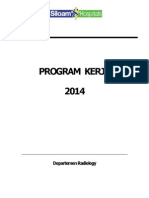 Program Kerja Radiologi 2014