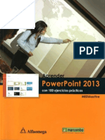 Power Point 2013 en PDF