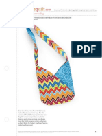 Bright Chevron Bag