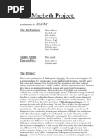 Download 2001 The Macbeth Project Programme by in situ SN27741743 doc pdf