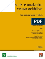 Proceso de Peatonalizacion y Nueva Sociabilidad