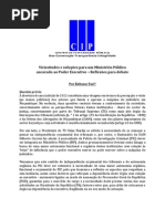 1Vicissitudes e Soluções Para Um Ministério Público Ancorado Ao Poder Executivo