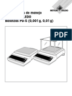 Balanzas PG-S (0,001 G, 0,01 G)