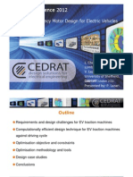 High Efficiency Motor Design For EV