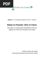Raízes no Passado; olhar no Futuro