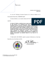 Requisito de doctorado para ocupar puestos de alta gerencia en UPR