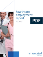Randstad - Healthcare Employment Report - Q1 2012