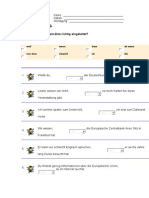 Wie Werden Die Nebensätze Richtig Eingeleitet (2)