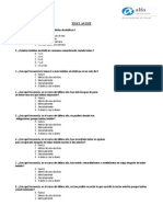 Test Audit Consumo Alcohol 